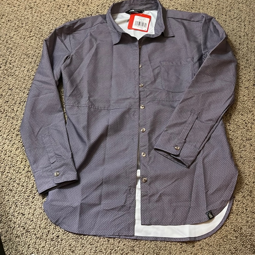 North face hiking long sleeve